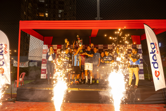 Celebración de ganadores de la XI Copa Edata